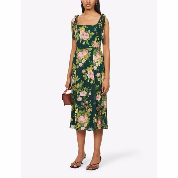 NEW Reformation Twilight Dress Belvedere 0 - Picture 5 of 17